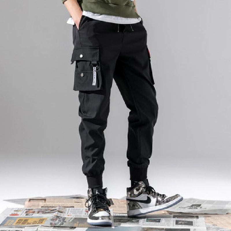 Men's New Style Splicing Disassemblable Pants And Two-Piece Overall Fashion Pant overalls men cargo pants mens pants fashions