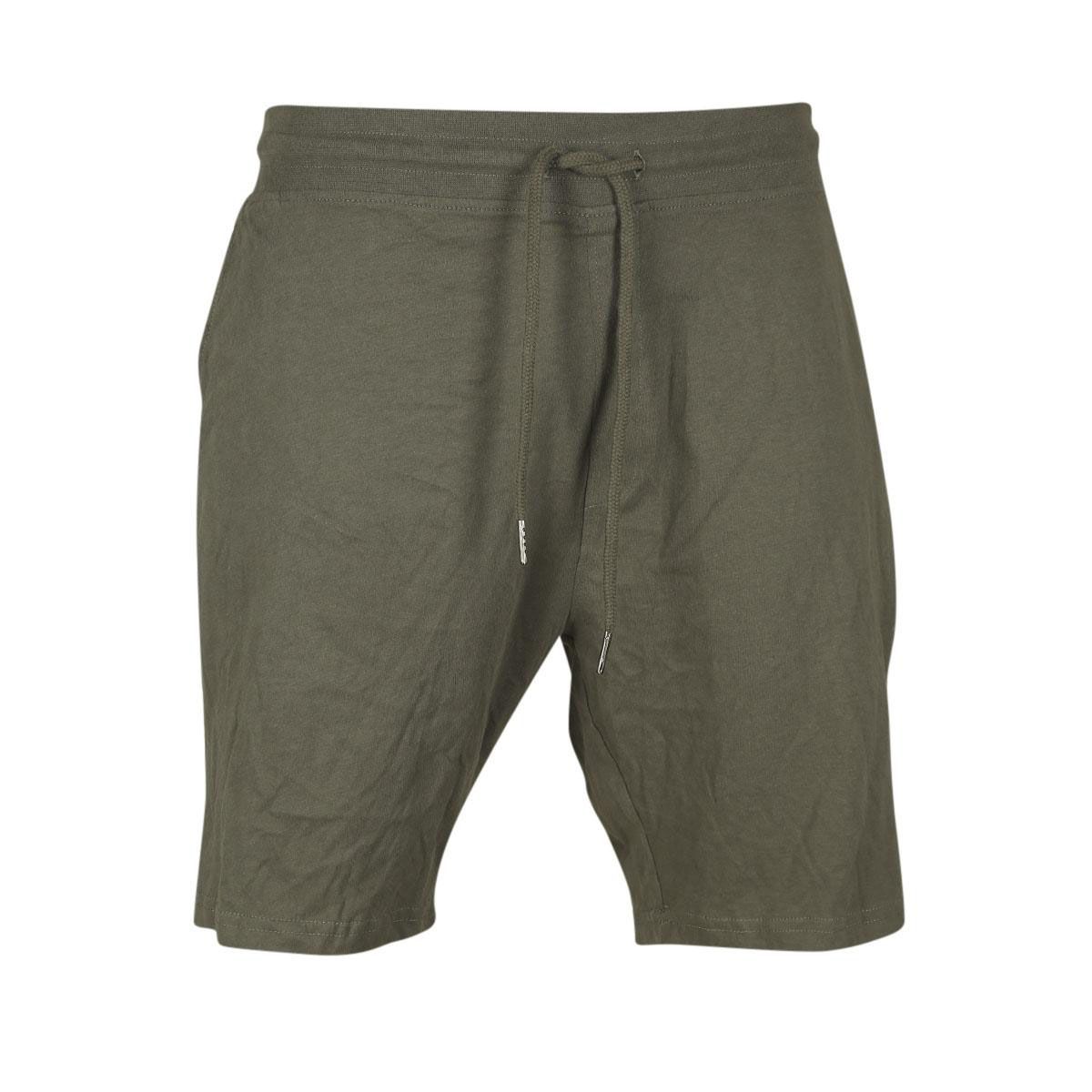 Night Comfort Half Pant for Men Elastic Hip - ARMY GREEN