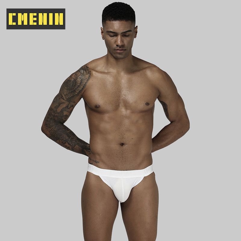 CMENIN 1pcs ORLVS 1Pcs Cotton Patchwork Soft Men Underwear thongss Men Jockstraps  Jockstrap Mens thongss G strings Man OR502