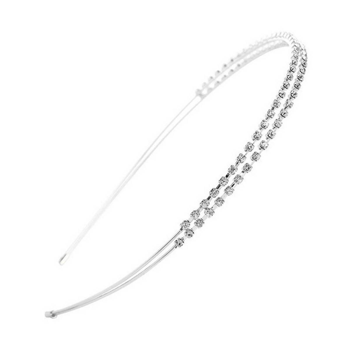 【ALLGOOD】Elegant Women Crystal Fashion   pearl Hair Accessories Headband Hairband Hair Hoop