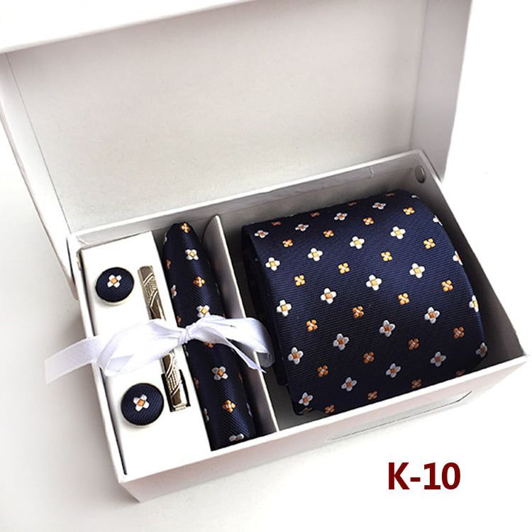 Exclusive Formal Tie for Men / Formal Tie For men With Pocket Towel,Cuff-link & Tie Clips