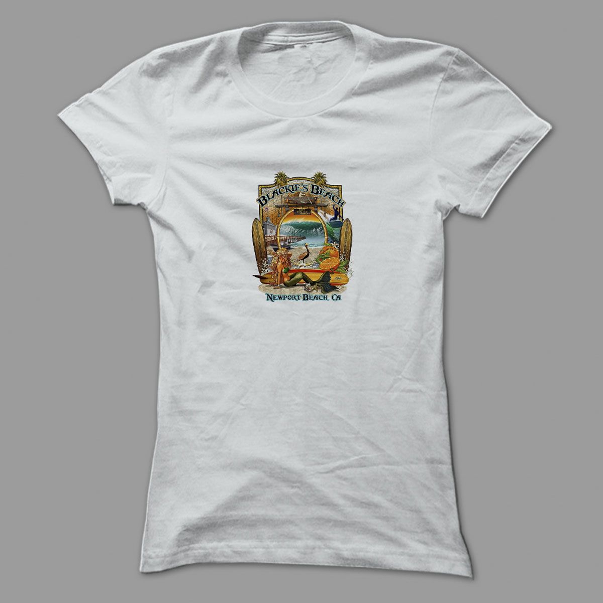Summer White Short Sleeves Comfortable and Fashionable T-Shirt
