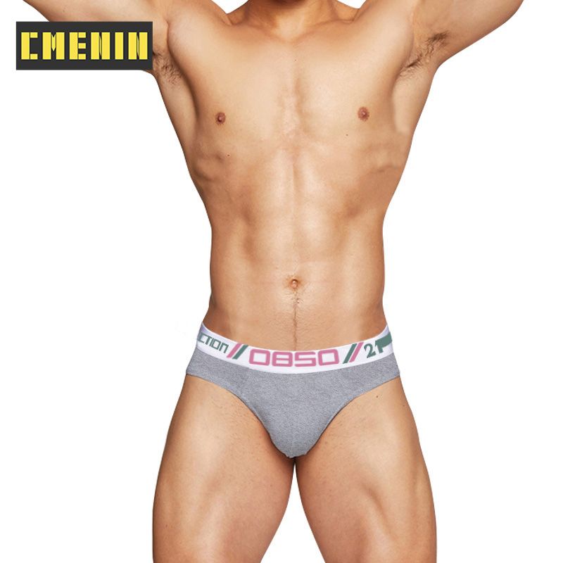 CMENIN 1pcs BS (1 Pieces) Cartoon Low waist Underwear Men Jockstrap  Briefs Mens Underpants Pouch BS3107