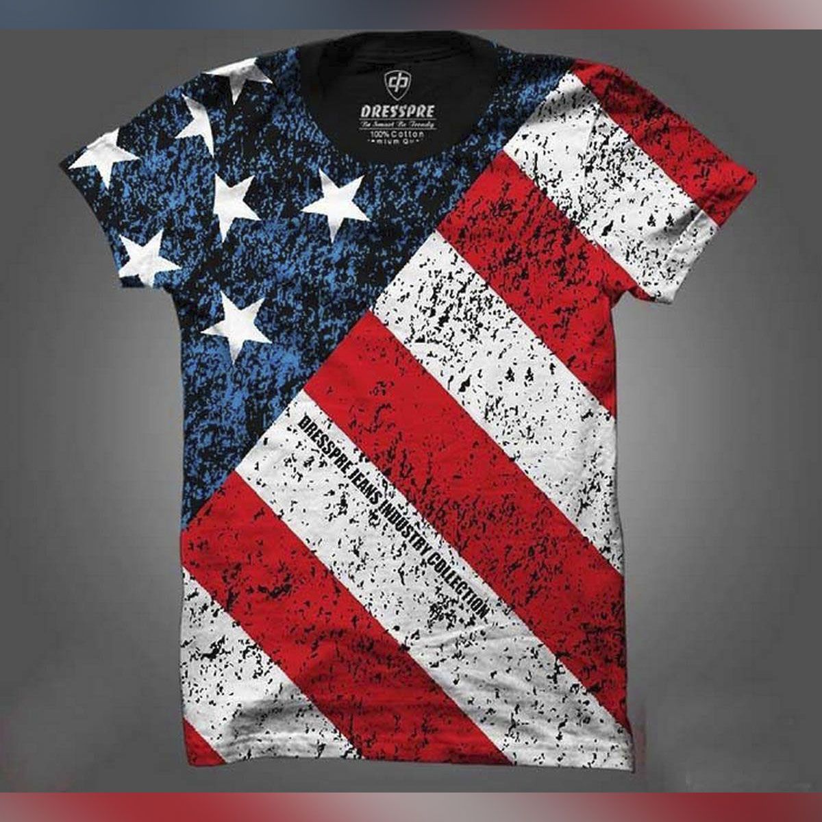 Usa Half Sleeve T-Shirt For Men - T Shirt For Man - গেঞ্জি ছেলেদের