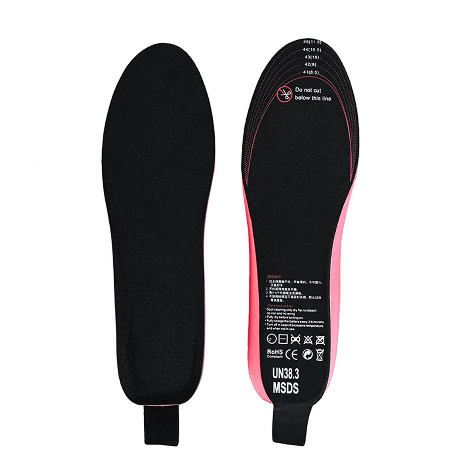 Winter Insole Comfortable USB Electric Heated Shoes Insoles Pad
