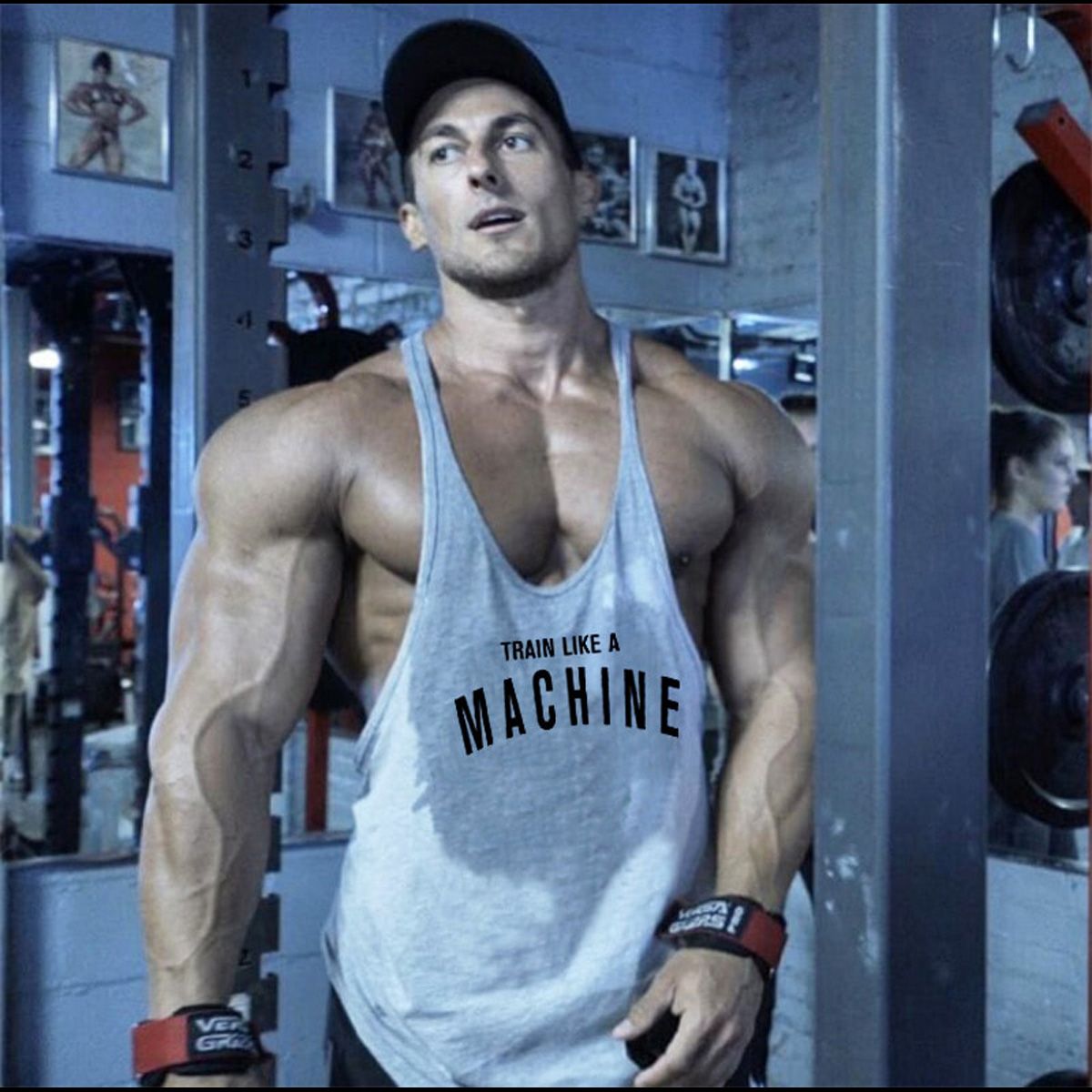 Gym Mens TaTop Vest Muscle Fashion Sleeveless Stringer Brand Back Clothing Bodybuilding Singlets Fitness Workout Srts Shirt