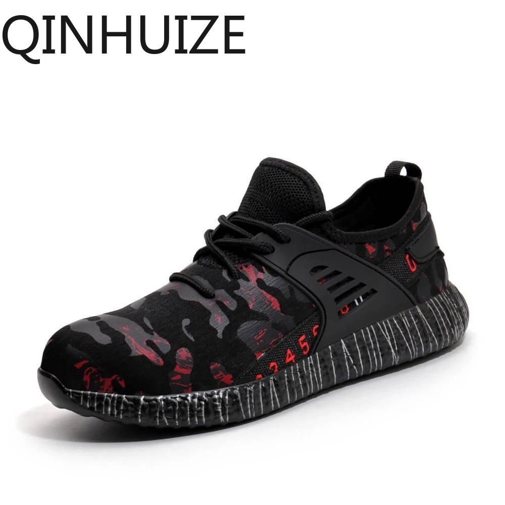New winter indestructible shoes men and women work shoes steel head anti-piercing safety boots steel toe work safety boots site labor insurance shoes protective shoes