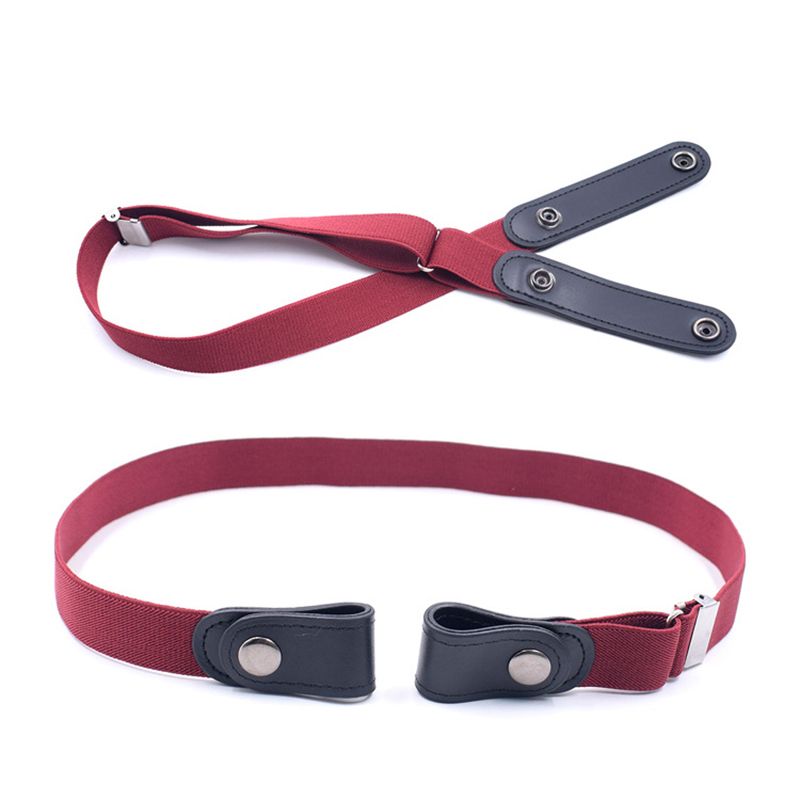 【BestGO】Elastic Invisible Waistband Belt Adjustable Length  Belt