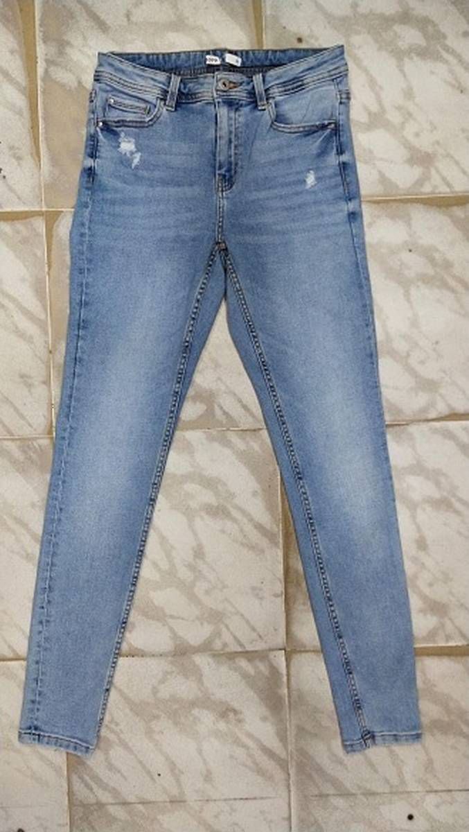 Jeans Pants Export for Ladies/Girls Comfortable Cotton