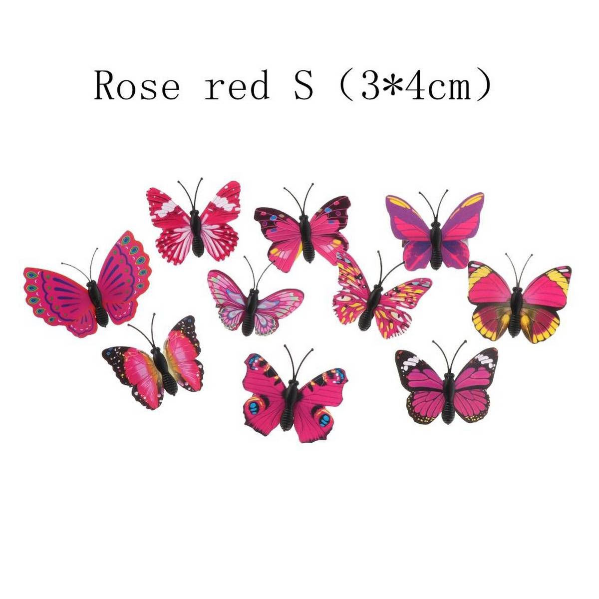 【BestGO】5Pcs Butterfly Hair Clips Bridal Hair Accessories Wedding Photography Costume