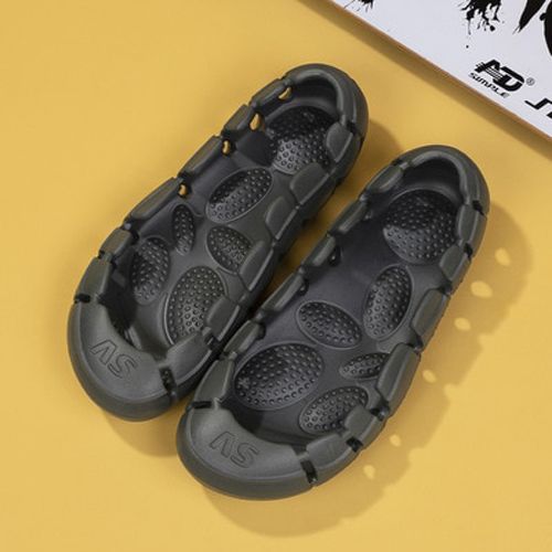 Mr Co Fashion Trendy Brand Convertible Slippers For Men To Wear In Summer, No Sense, No Upper, Breathable Sandals And Slippers