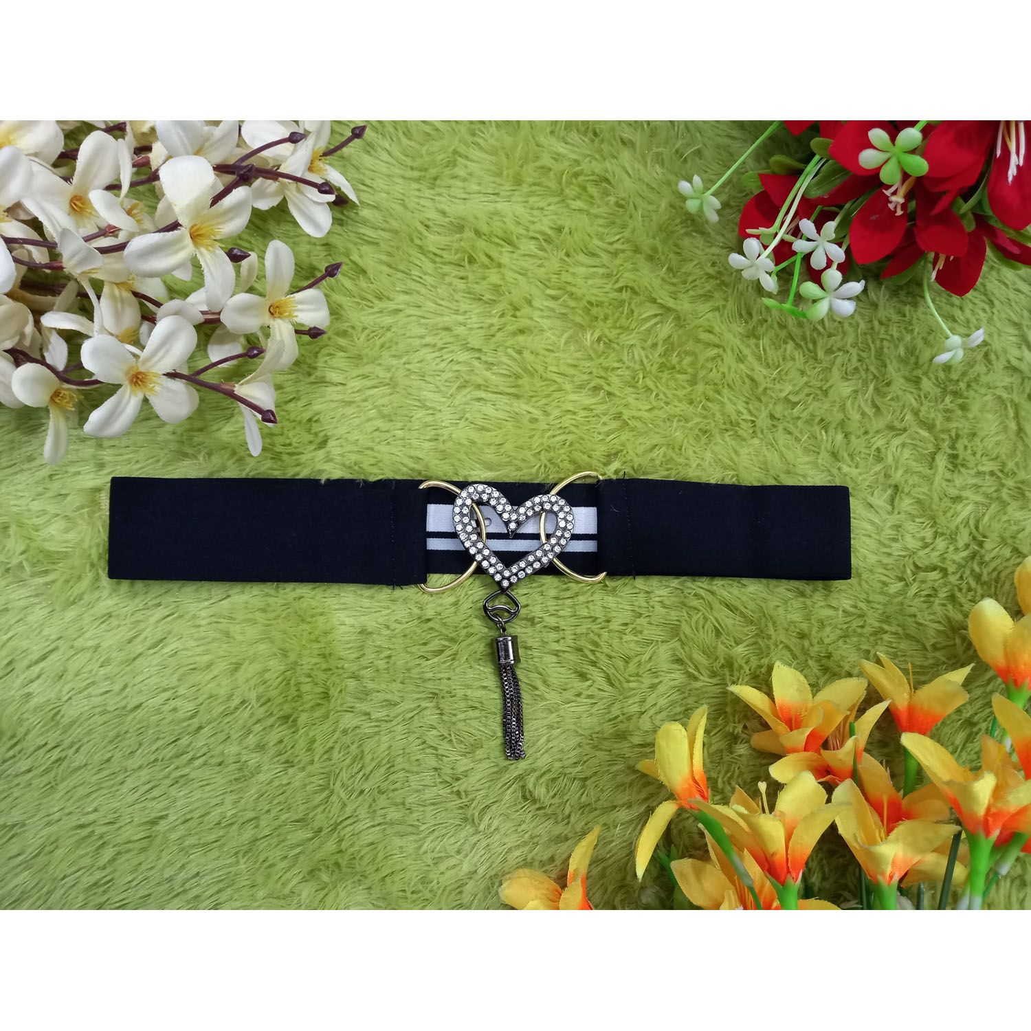Women's girdle Wide belt Retro girdle Elastic waistband Belt Waistband Belts