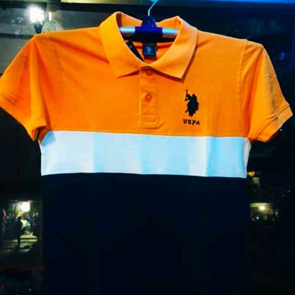 Casual Half Sleeve USA Polo Shirt For Man