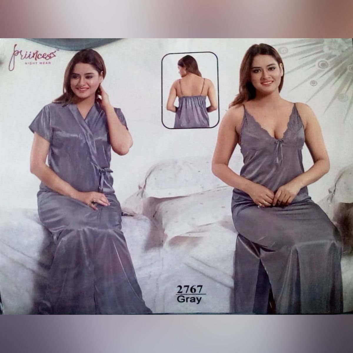 High Qualty Indian Nighty Set for Women- 2 Part