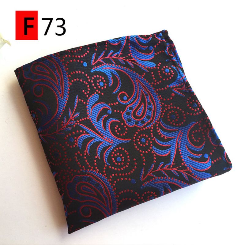 Loldeal Men'S Handkerchief 2021 Fashionable Elegant Polyester Large Flower Suit Square Scarf Pocket Square
