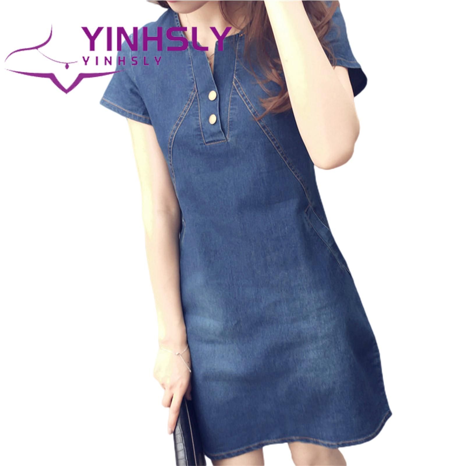Summer Dress All-match Reinforced Stitching Lady Dress