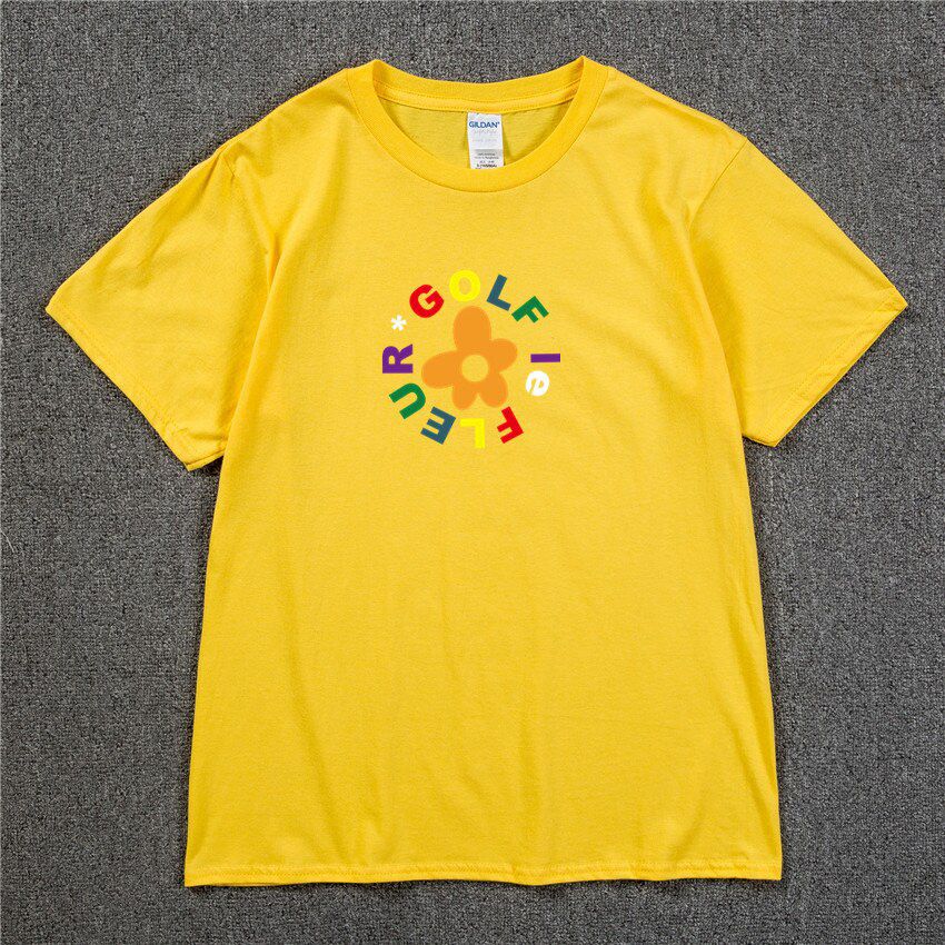New Tyler The Creator Golf  Flower boy  Rap Music Golf  OFWGKTA Skate Men T-shirt men/women  Hop Tshirt