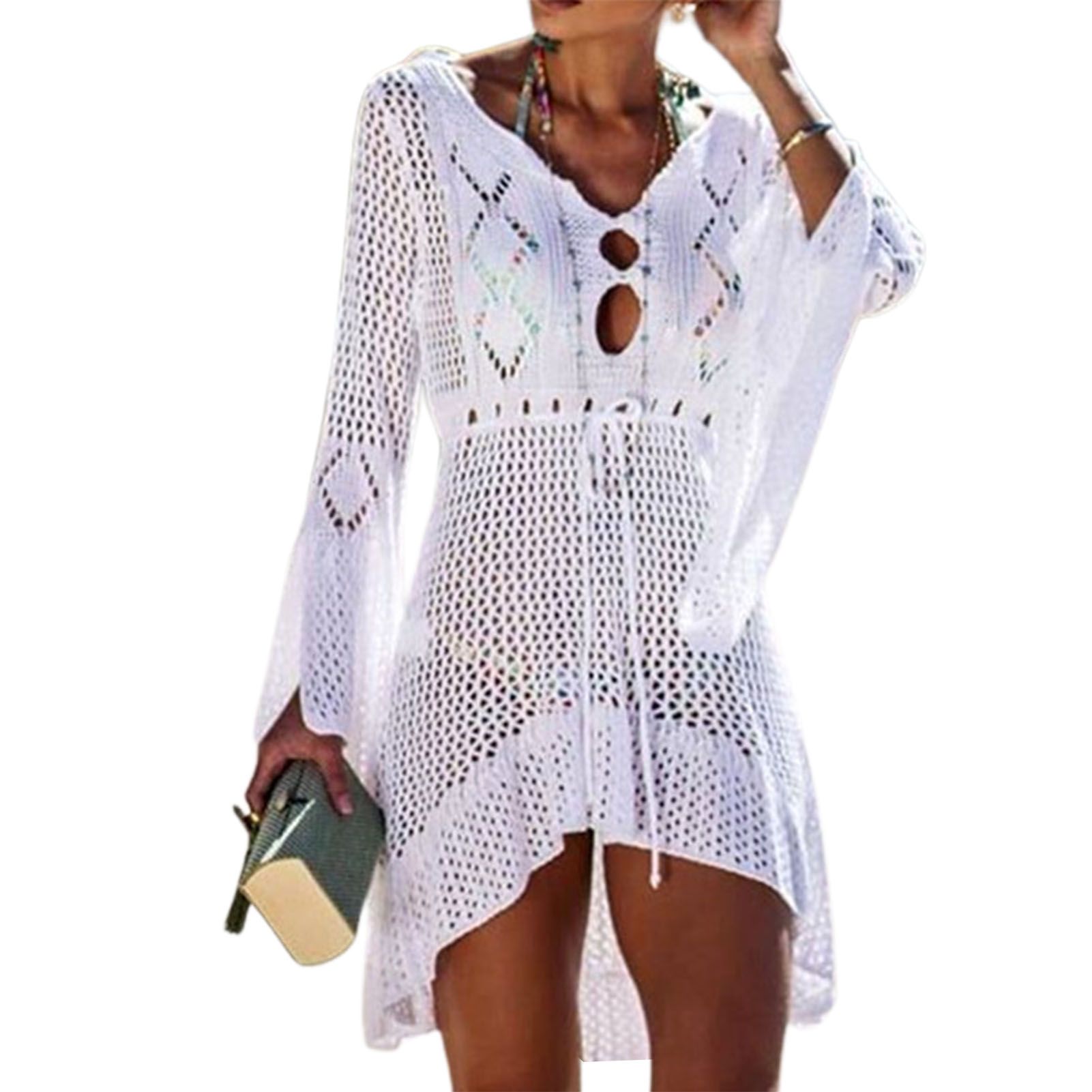 Bikini Cover Up Solid Color Pure Color Tament Cover Up