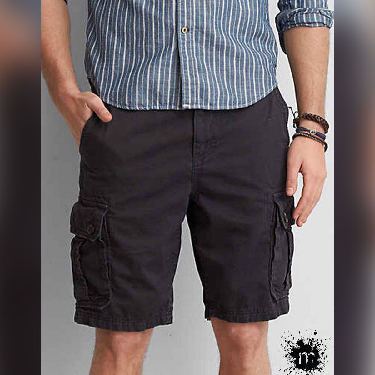 Mans Comfortable Cotton Cargo Shorts Half Pants - Short Pant For Men