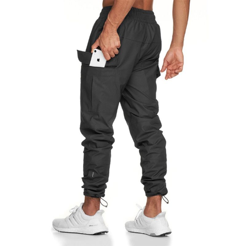 Joggers Sweatpants Men Cotton Casual Pants Fitness Bodybuilding Trousers Male Running Sport Workout Sportswear Track pants