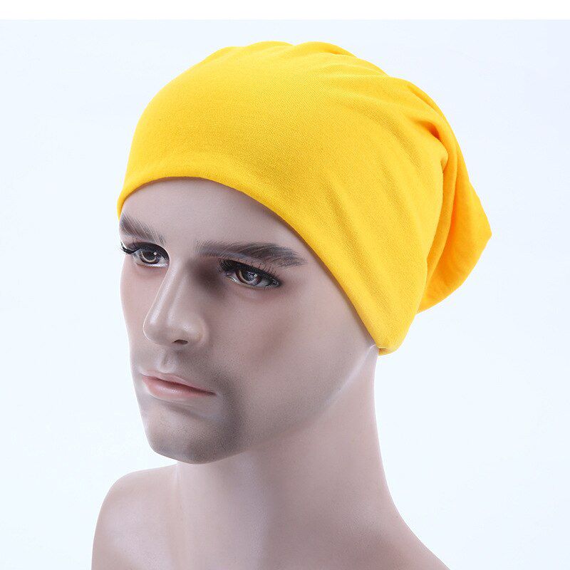 3UMeter 2019 Joker Casual Headgear Unisex Solid Color Knit Hip Hop Hat Plain Print Cap Gift Shipping