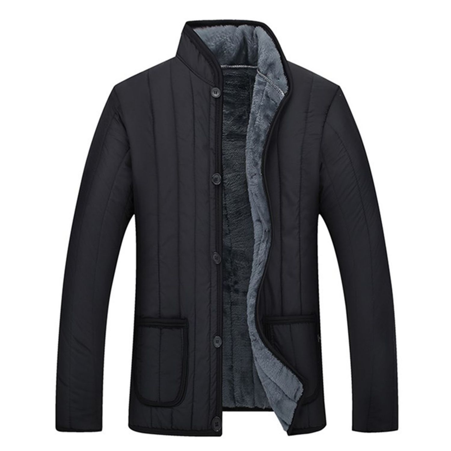 Men Jacket Warm Leisure Men Coat