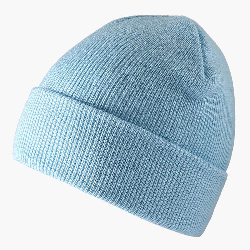2020 Winter Hats for Lovely Girl Boy Solid knitted Beanies Caps Female Warm Casual Hip Hop Skullies Beanies Bonnets