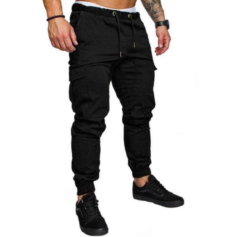 Men's Casual Trousers Cargo Pants Lightweight Tactical Men Trousers Multi-pocket Overalls Men's Pants Waterproof Quick Dry Pants