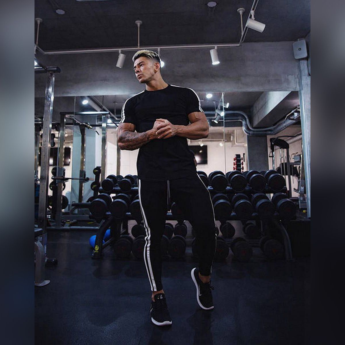 premium quality mens cotton joggers & T-shirt