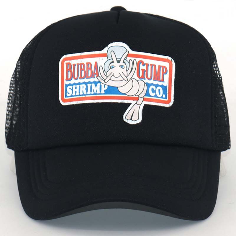 BUBBA GUMP SHRIMP CO. summer mesh cap adjustable baseball cap for women men hip hop hat all matched