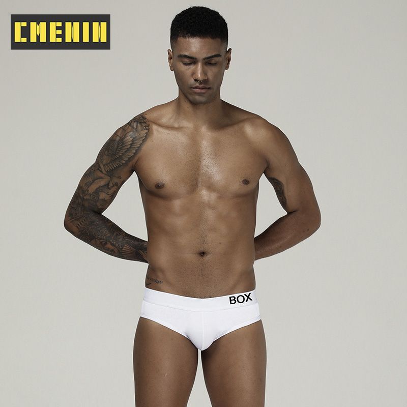 CMENIN 1pcs ORLVS (1 Pieces) Tight Milk Fiber  Underwear Men Jockstrap Briefs Low Waist Men Underpants Male Panties Print Mens Innerwear OR6601