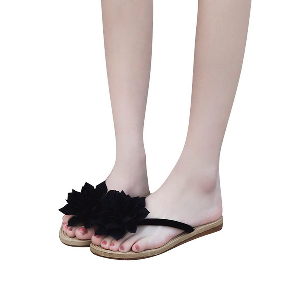 Korean Sandals for Women Leisure Middle-Aged Lady‘s Lace-Up Flat Round-Toe Shoes Soft Bottom Single Shoes Wedge Sandals female shoes women shoes