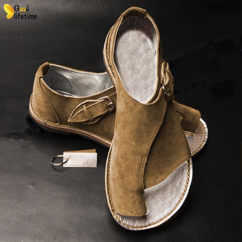Women Comfy Platform Sandal Bunion Corrector Beach Travel Shoes for Summer