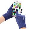 1 Pair Winter Anti-skid Warm Touch Screen Full Finger Knitted Uni Gloves