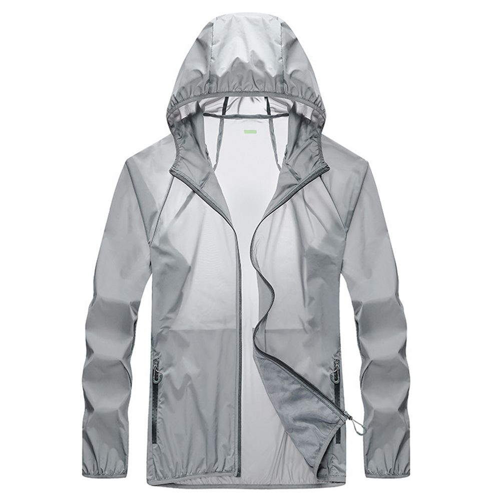 Summer Sun Protective Clothing Ultrathin Breathable Quick-drying Outdoor Cycling Running Camping Jacket Windbreaker