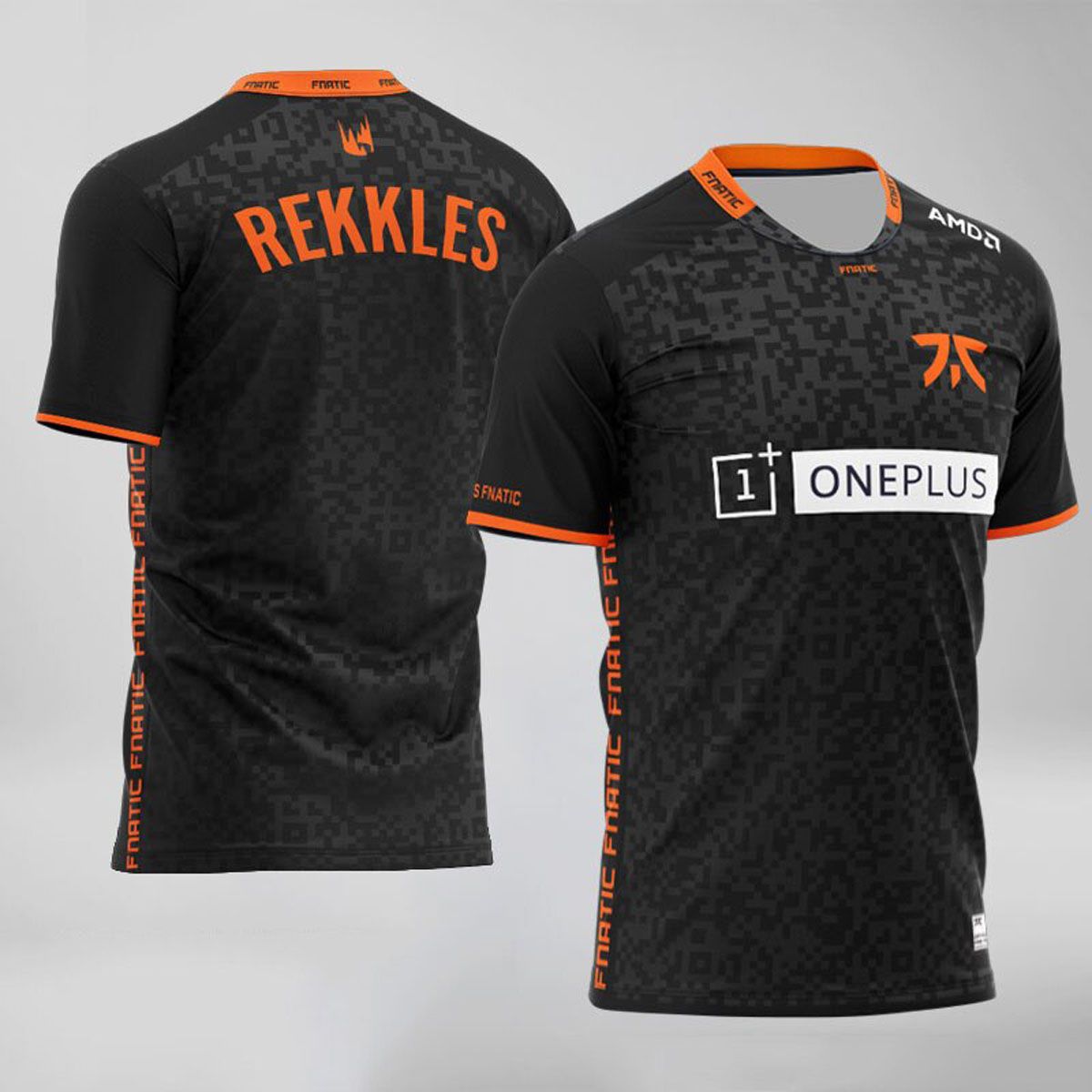 Fnatic Esports Team T Shirt Streetwear Game LOL CSGO DOTA2 Pro Player T Shirt Fashion Tees Tops Jersey Print Custom ID Men Women