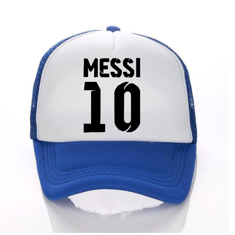 2018 MEESI Kids Trucker Hat Summer Child/Adult Baseball Hats Caps Boy Snapbacks Fans of Messi 10 football Cap
