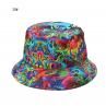Print Uni Reversible Fisherman Cap Beh Summer Sunscreen Bucket Hat