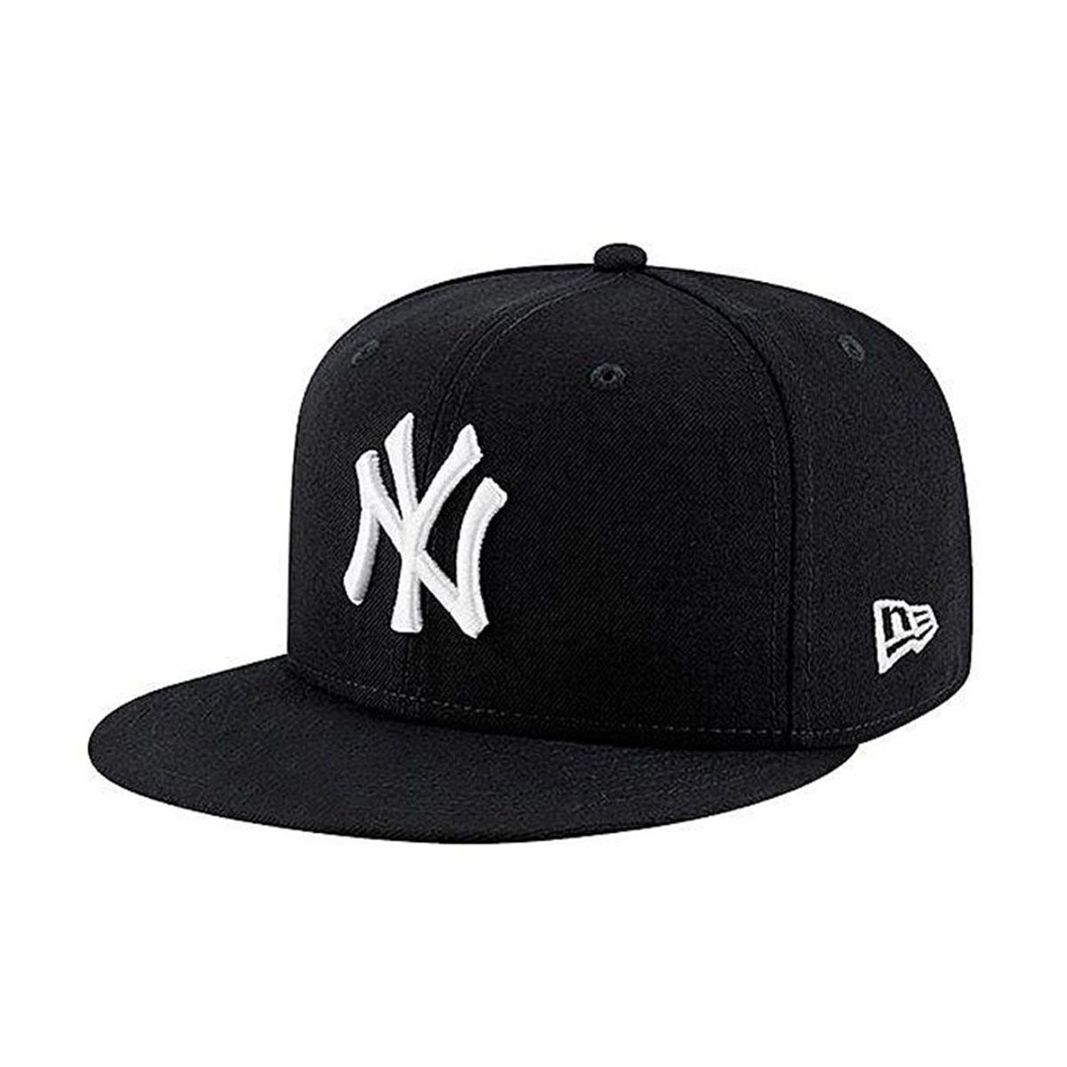 Black And White Stylish NY Cotton Cap For Men