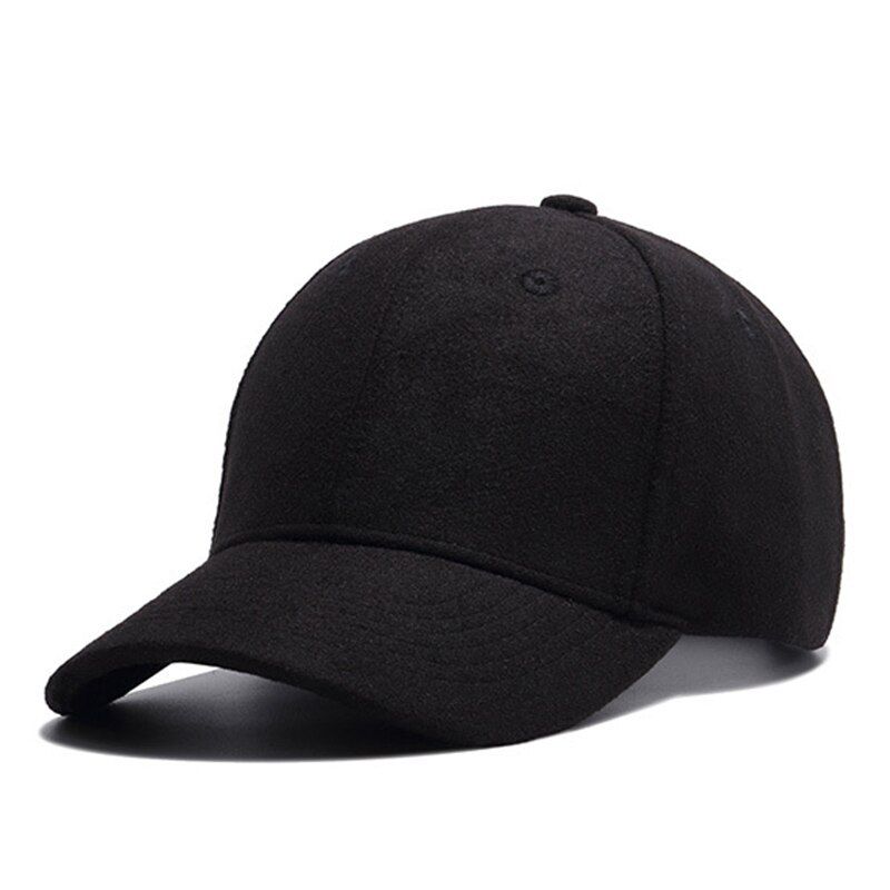 [FLB] Autumn And Winter Baseball Cap warm Sports Solid hats leaf sport cap for men women Father's Best Gifts Hats