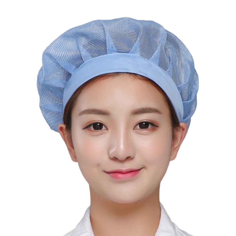 【BestGO】Seafeel  Adjustable Mesh Cap Factory Worker tchen Coong Chef Hat