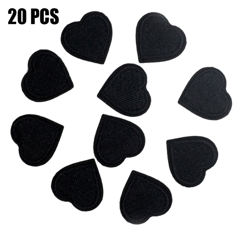 【BestGO】20pcs/lot DIY Iron On Sewing On Clothes Sticker Badge Appliques Patches