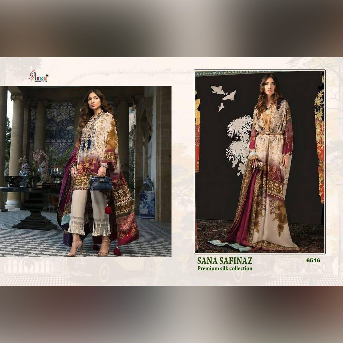 Sana Safinaz Premium Silk 6516