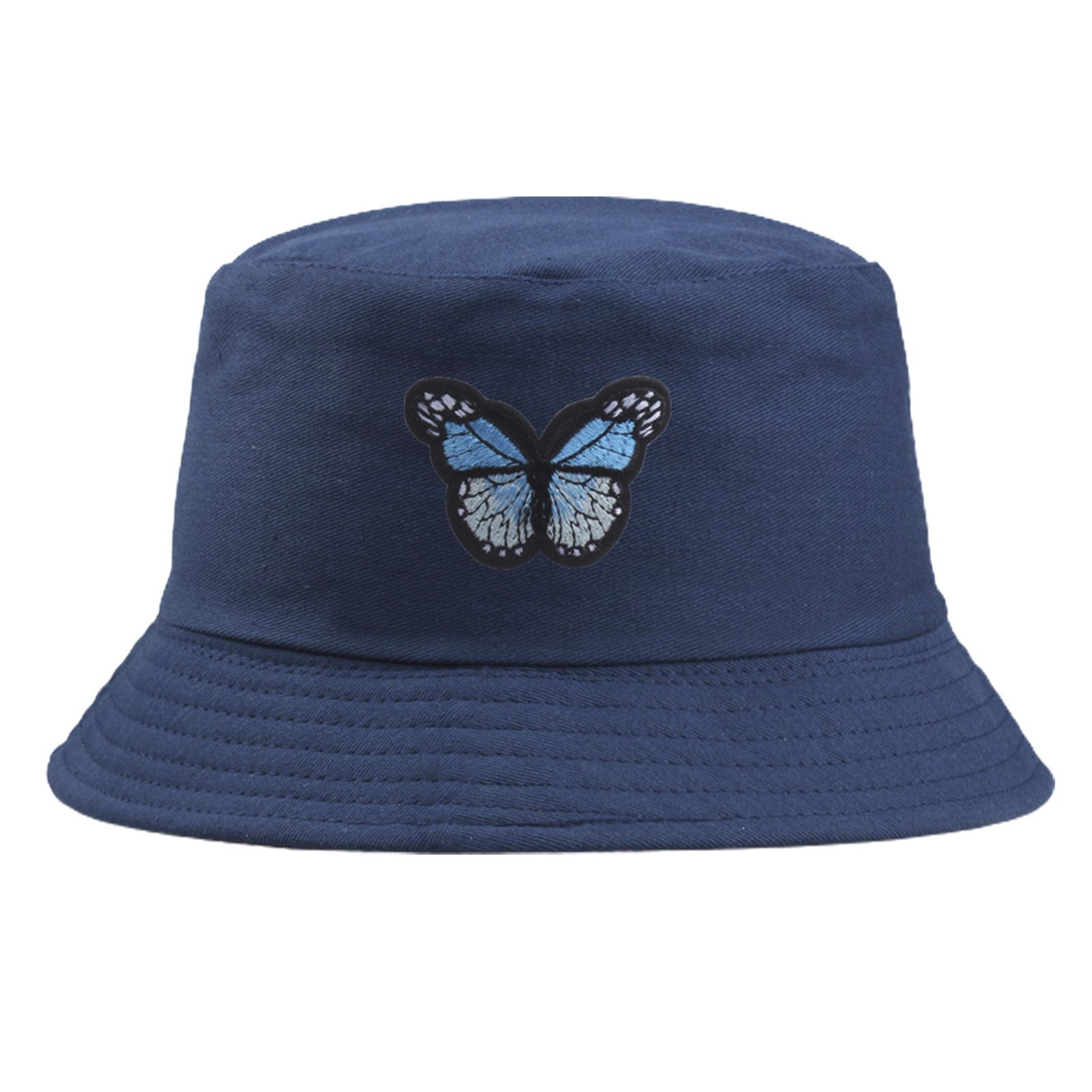 Fisrman Cap Butterfly Tament Animal Pattern Bucket Hat