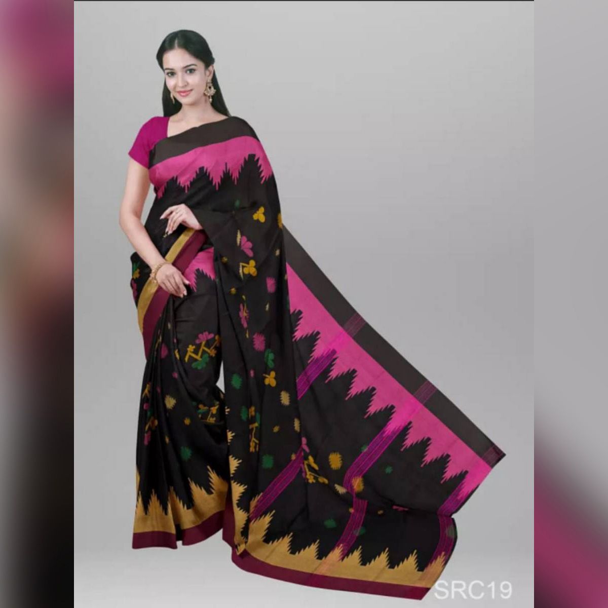 Monipuri Half Silk Saree For Women