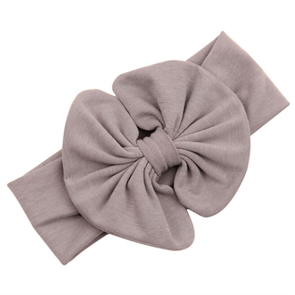 Cute Baby Girls Kids Big Bow Stretch Turban Bowknot Head Wrap Headband Hairband