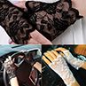 y Lady Girl Le Mesh Rose Flower Wedding Party Costume Fingerless Gloves