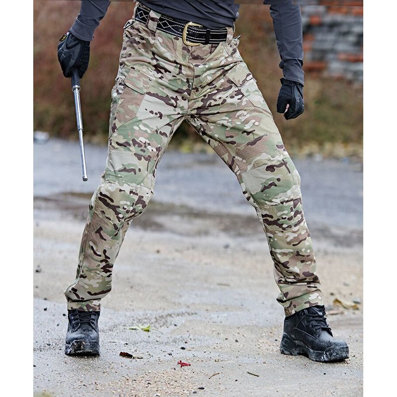 Men Tactical Sweatpants 3XL Plus Size Pant Multicket Outdoor   Waterproof Quick Dry Stretch Hiking Pant
