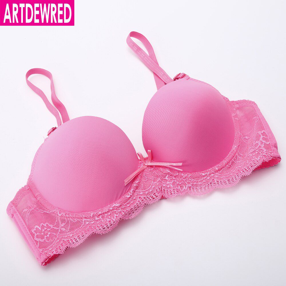 Hot Women Bra Push Up Bra For Women  Cover A B C Cup Bras Solid Seamless Bralette Top Lingeries Ultrathin Female Underwear