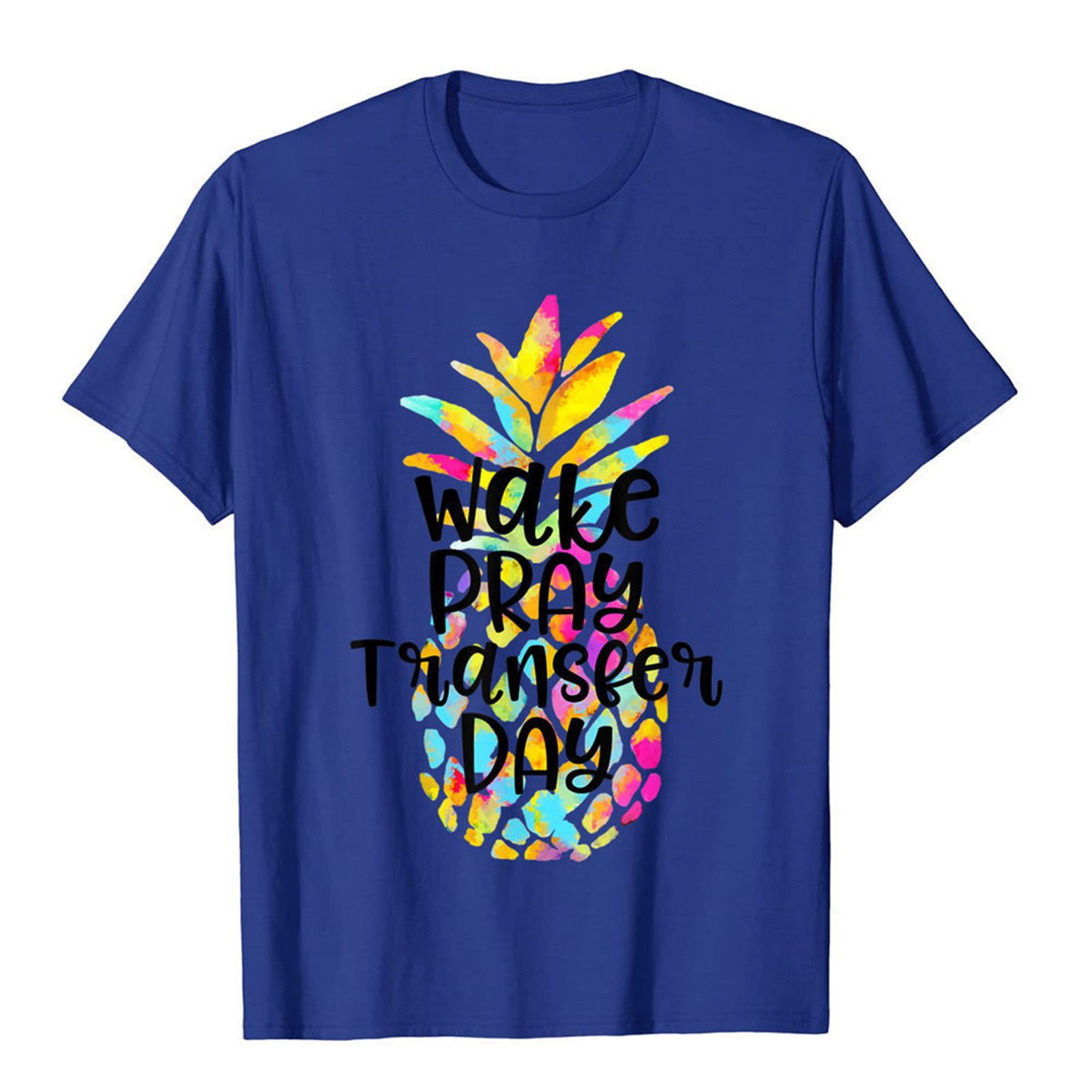 Women T-shirt Blk Letters Print Words Patterns Leisure Girls Blouse
